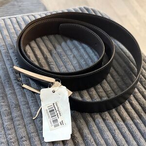 Dunhill Black Leather Belt